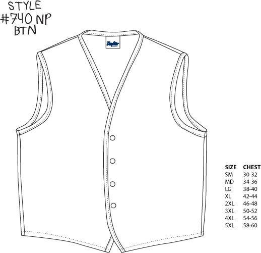 Style #740NP-BTN Thumbnail