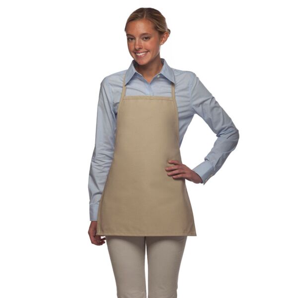 Promo No-Pocket Bib Apron Thumbnail
