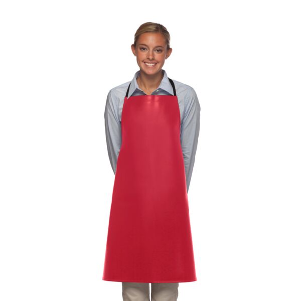 No Pocket Vinyl Apron Black Webbing Strap Thumbnail