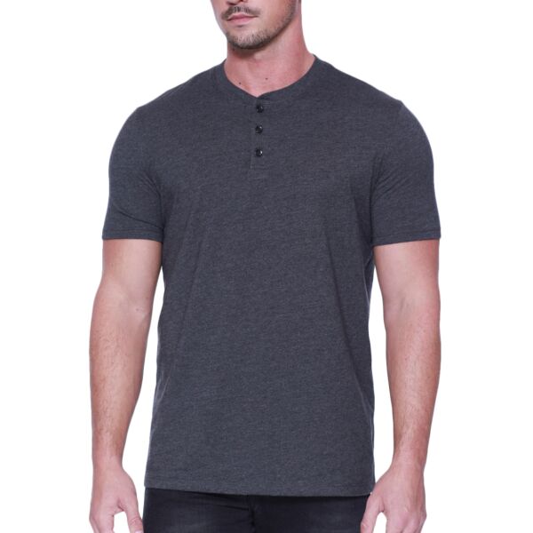 Men's Tri-Blend Henley Thumbnail
