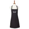 Gangster Stripe Center Pocket Bib Apron Thumbnail